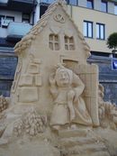 Písek - sochy z písku
